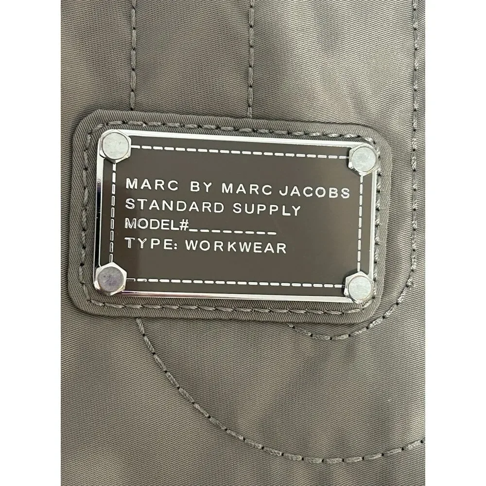 MARC BY MARC JACOBS iPad Case Brown 8” X 10.5” Quilted Nylon In Excellent